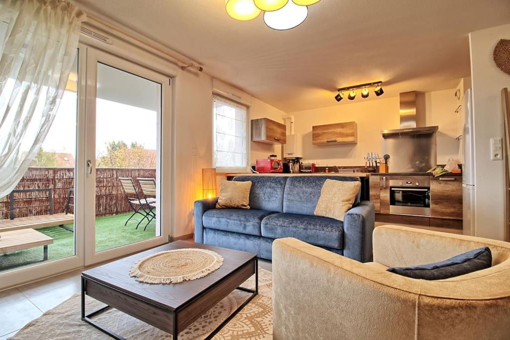 Appartement - Note Boisee - Terrasse & Parking Sélestat Екстериор снимка