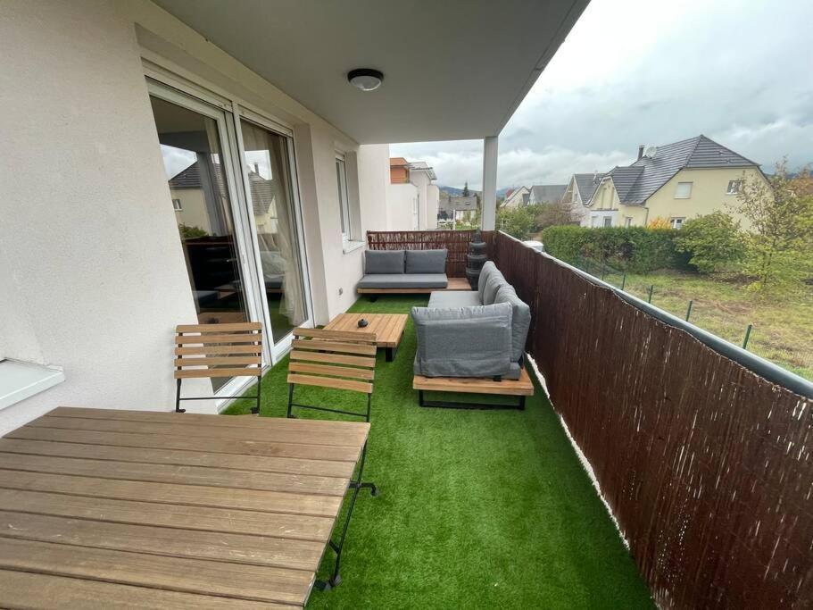 Appartement - Note Boisee - Terrasse & Parking Sélestat Екстериор снимка
